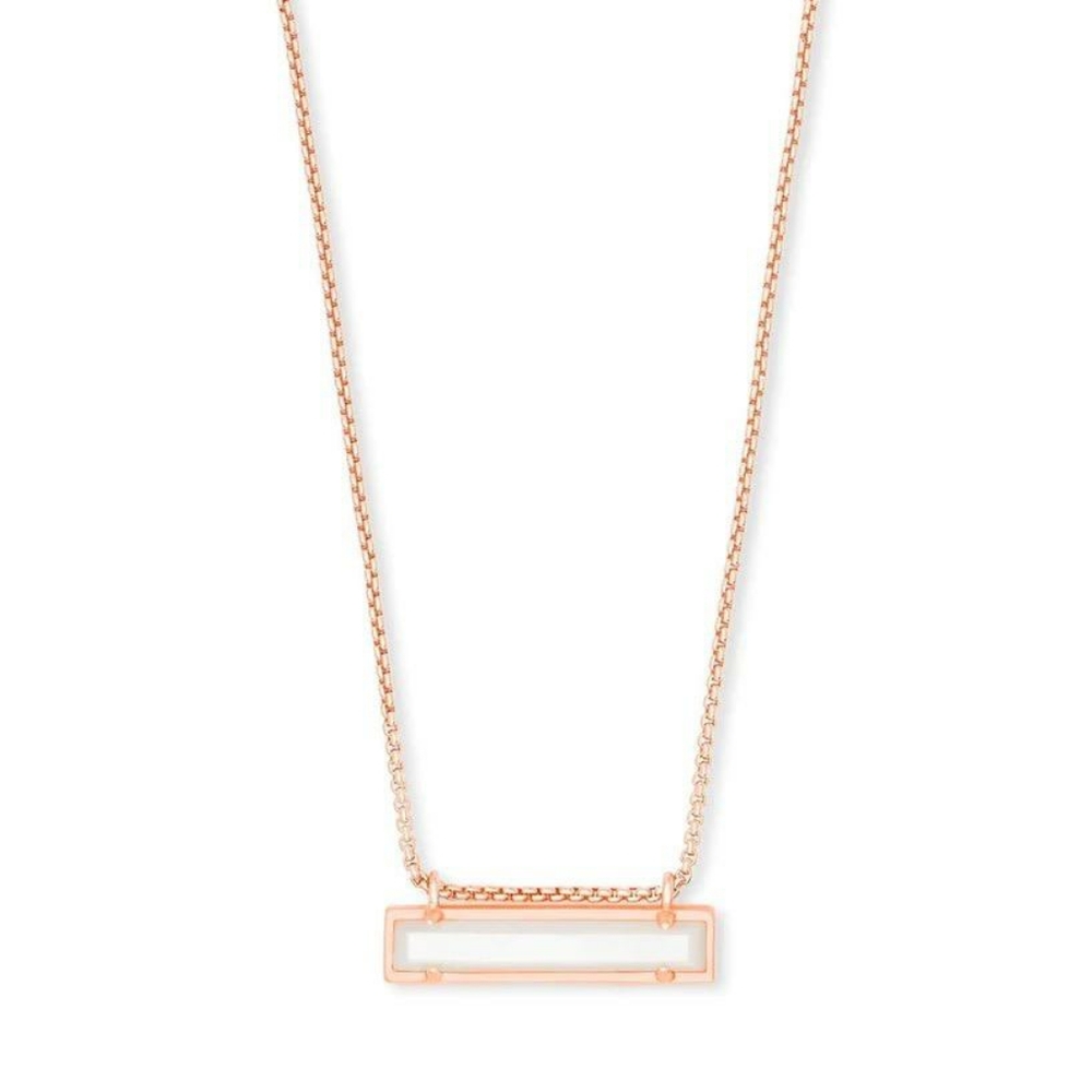 Kendra Scott Leanor Rose gold pendant necklace